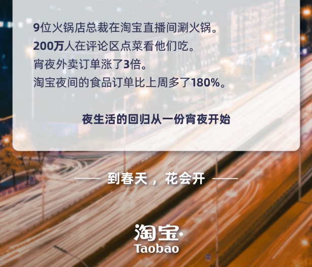 淘宝经济暖报:夜晚食品类订单增长180%_零售_电商报 淘宝经济暖报:夜晚食品类订单增长180%_零售_电商报