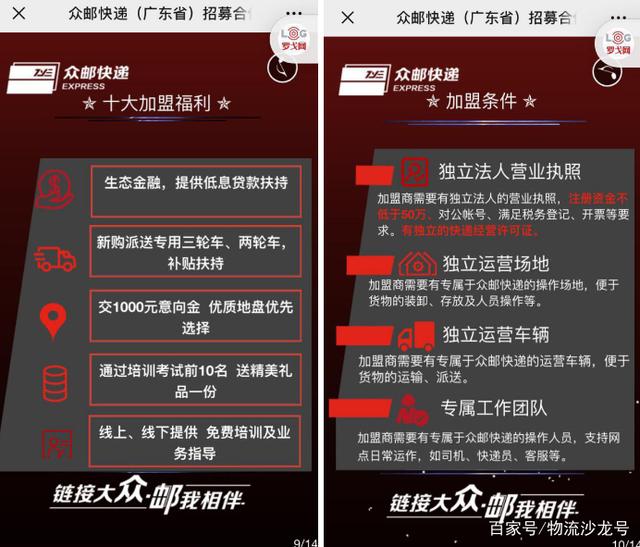 京东加盟网络"众邮快递"开启加盟 正式对决多方 网经